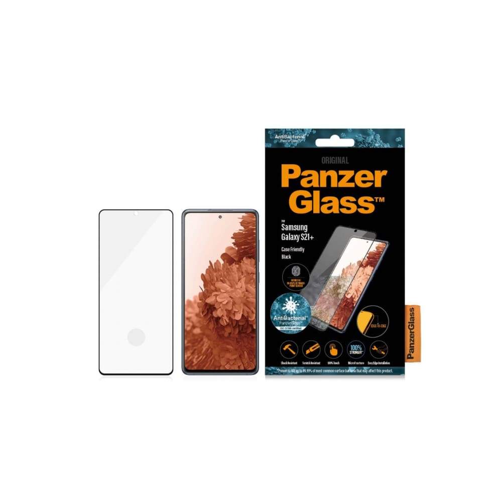 Panzer Glass Screen Protector For Samsung Galaxy S21 + (CASE FRIENDLY) - Accessories