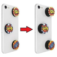 Thumbnail for PopSockets PopMinis: Mini Grips for Phones & Tablets (3 Pack) - Comix Effects - Accessories
