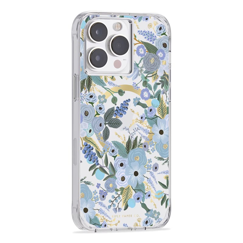 Case-Mate Rifle Paper Case MagSafe iPhone 14 Pro Max - Garden Party Blue