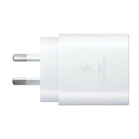 Thumbnail for Samsung 25W Travel Adapter - No Cable - White - Accessories