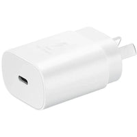 Thumbnail for Samsung 25W Travel Adapter - No Cable - White - Accessories