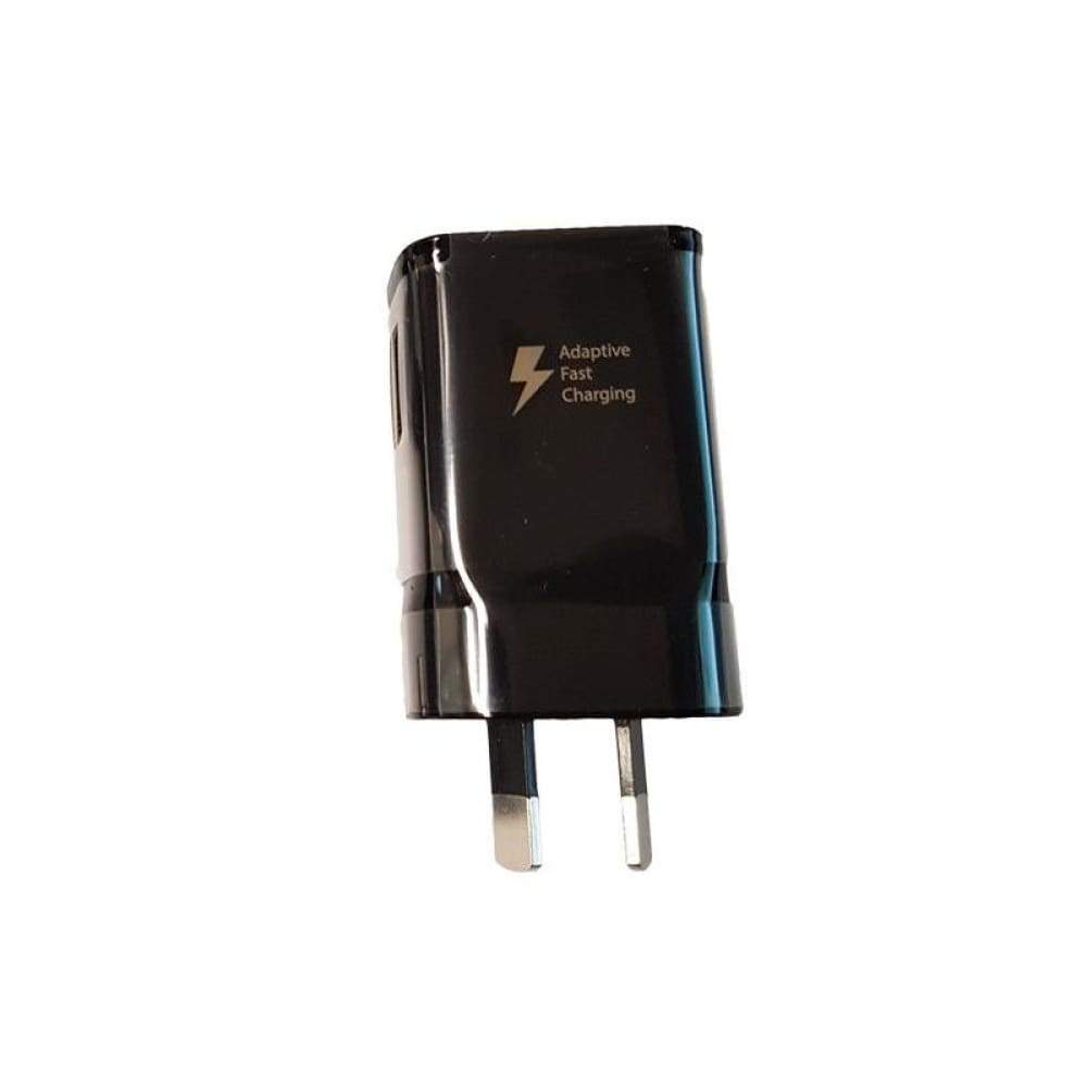 Samsung 9V Fast Charge Travel Charger - Black (No Cable) - Accessories