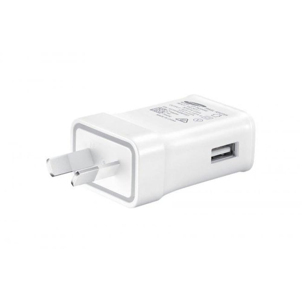 Samsung 9V Fast Charging Adapter Travel Charger - White (Includes Type-C Cable) - Accessories