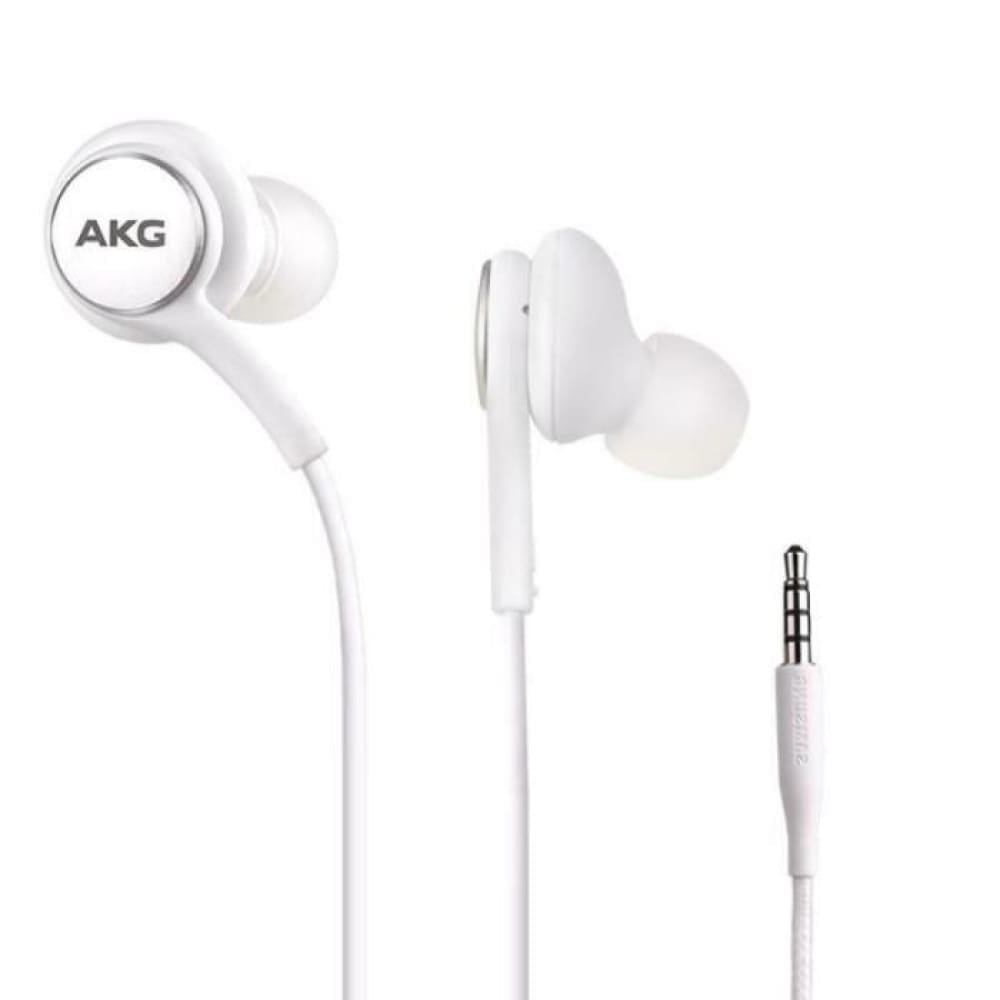Samsung AKG In-Ear 3.5mm Earphone for Galaxy S10 / S10+ - White - Accessories
