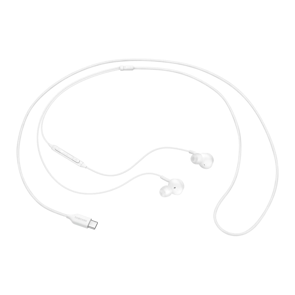 Samsung AKG Type-C In-Ear Earphones -White (S10|S20|S21|Note 20| Ultra|Samsung USB-C phones) - Accessories