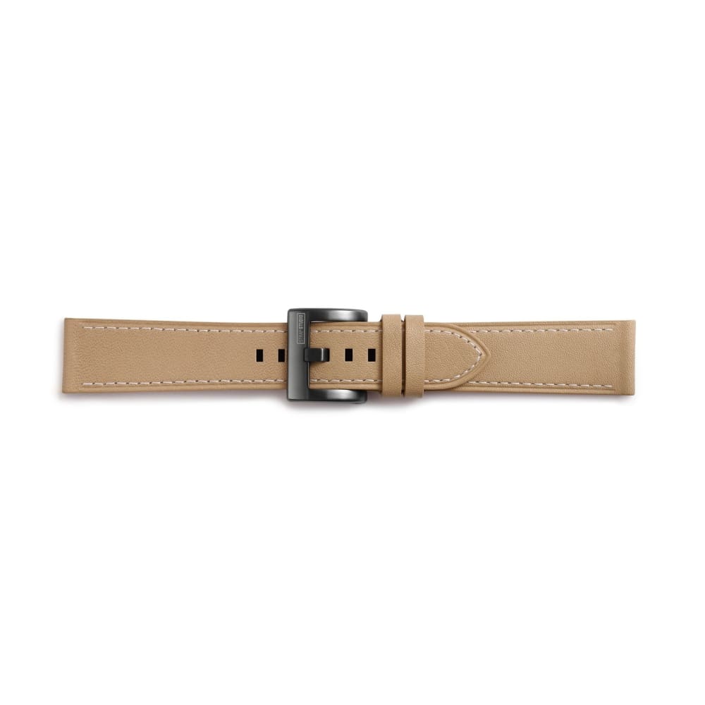 Samsung Classic Leather Strap Beige - Gear Sport - Accessories