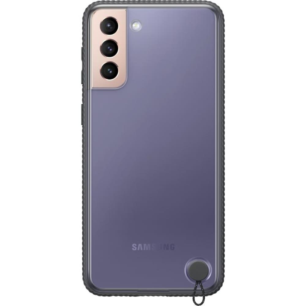 Samsung Clear Protective Cover Case for Galaxy S21+ - Grey - Accessories