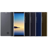 Thumbnail for Samsung Clear View Standing Cover suits Galaxy Note 8 - Black - Accessories