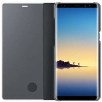 Thumbnail for Samsung Clear View Standing Cover suits Galaxy Note 8 - Black - Accessories