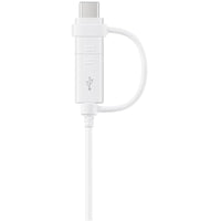 Thumbnail for Samsung Data Cable Combo Type C & Micro USB - White New - Accessories