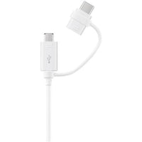 Thumbnail for Samsung Data Cable Combo Type C & Micro USB - White New - Accessories