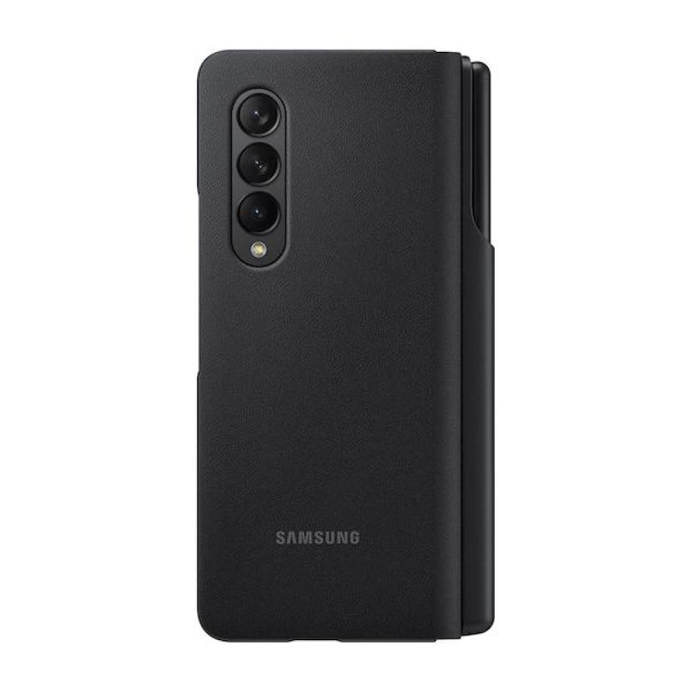 Samsung Flip Cover with S-Pen for Galaxy Fold 3 - Black - Accessories