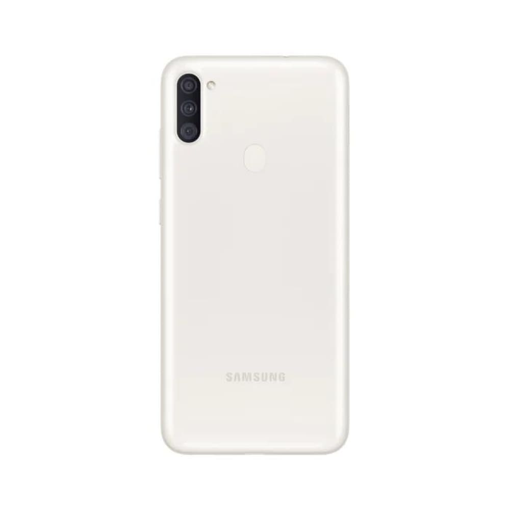 Samsung Galaxy A11 Single-SIM 32GB ROM + 2GB RAM 4G LTE Smartphone - White - Mobiles