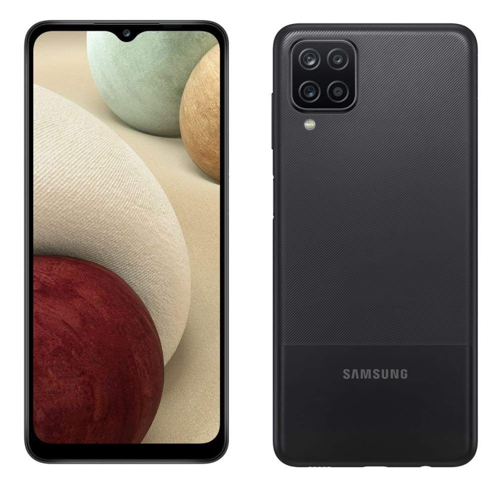 Samsung Galaxy A12 4G 128GB Smartpone - Black - Mobiles