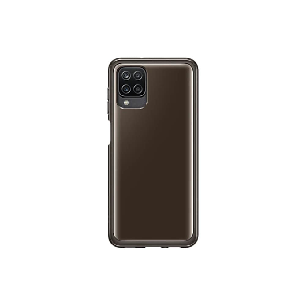 Samsung Galaxy A12 Rear Cover - Black - Accessories