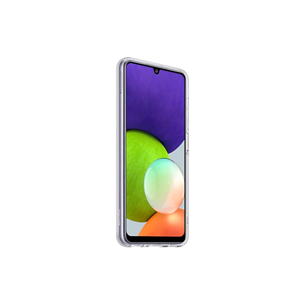 Samsung Galaxy A22 4G Soft Clear Cover Case - Transparent - Accessories