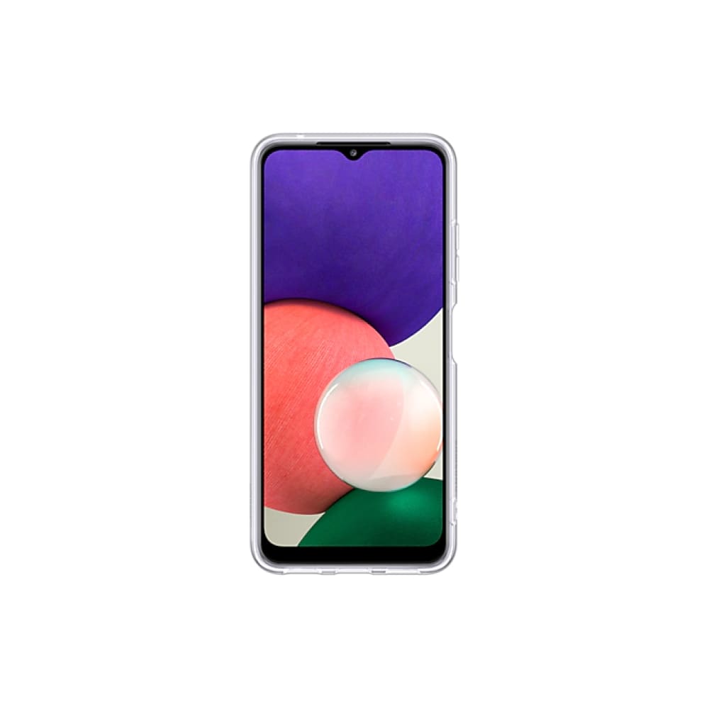Samsung Galaxy A22 5G Soft Clear Cover Case - Transparent - Accessories