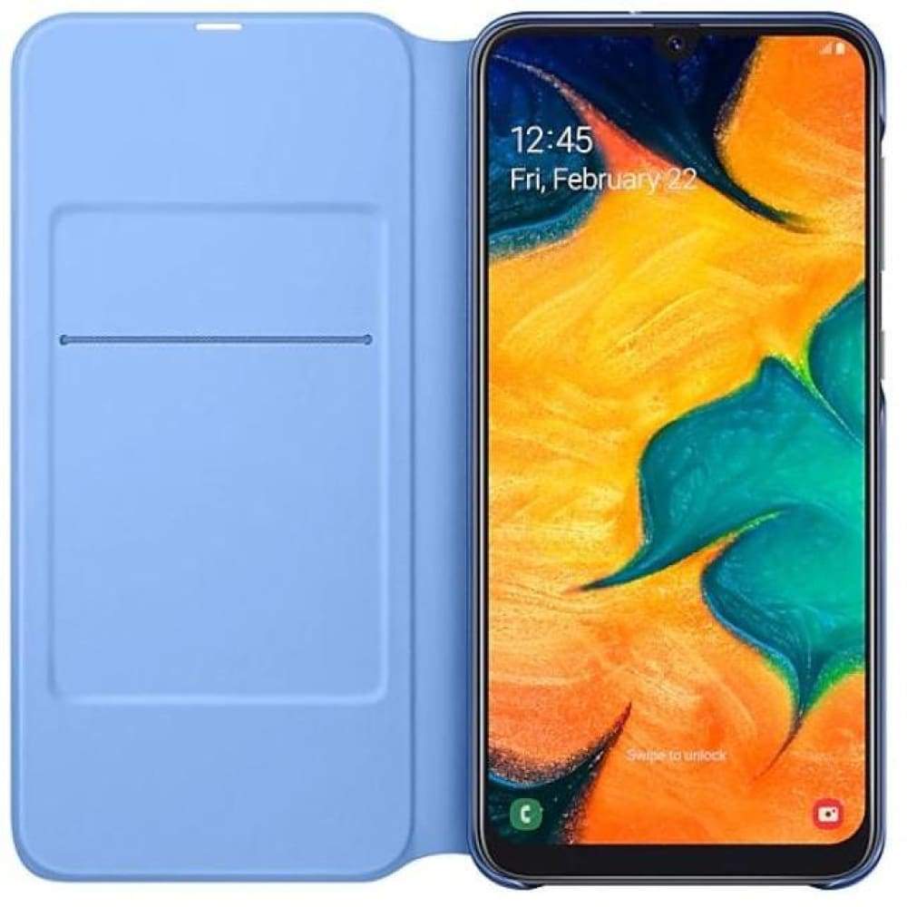 Samsung Galaxy A30 Wallet Cover - Black - Accessories