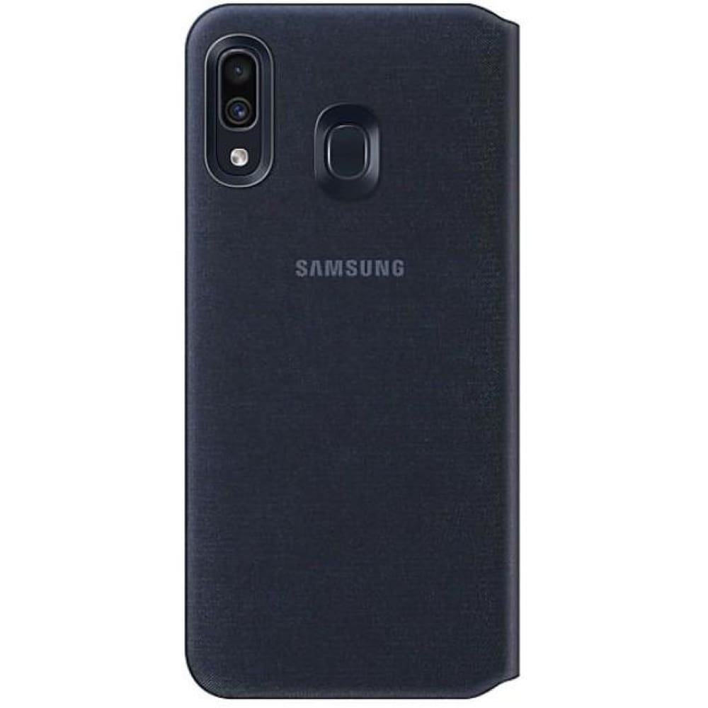 Samsung Galaxy A30 Wallet Cover - Black - Accessories