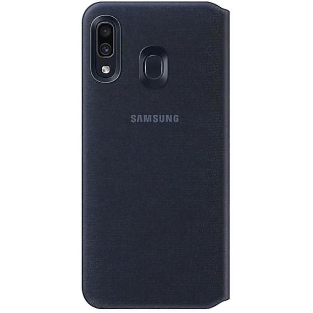 Samsung Galaxy A30 Wallet Cover - Black - Accessories