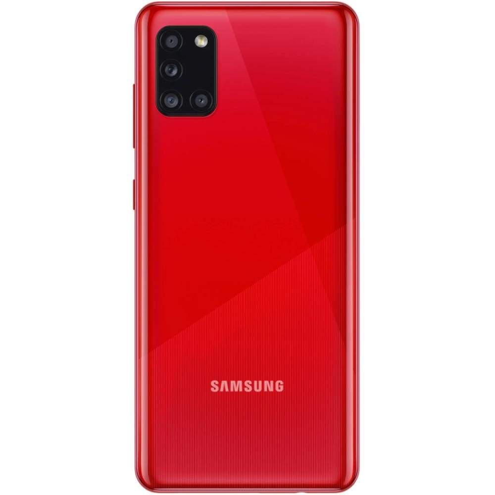Samsung Galaxy A31 Hybrid Sim 128GB + 4GB 4G/LTE Smartphone - Red - Mobiles