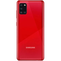 Thumbnail for Samsung Galaxy A31 Hybrid Sim 128GB + 4GB 4G/LTE Smartphone - Red - Mobiles