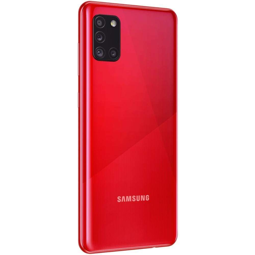 Samsung Galaxy A31 Hybrid Sim 128GB + 4GB 4G/LTE Smartphone - Red - Mobiles