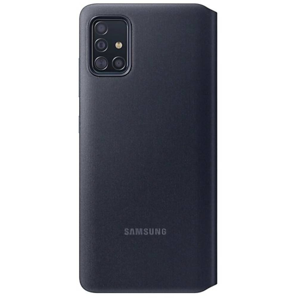 Samsung Galaxy A51 S View Wallet - Black - Accessories