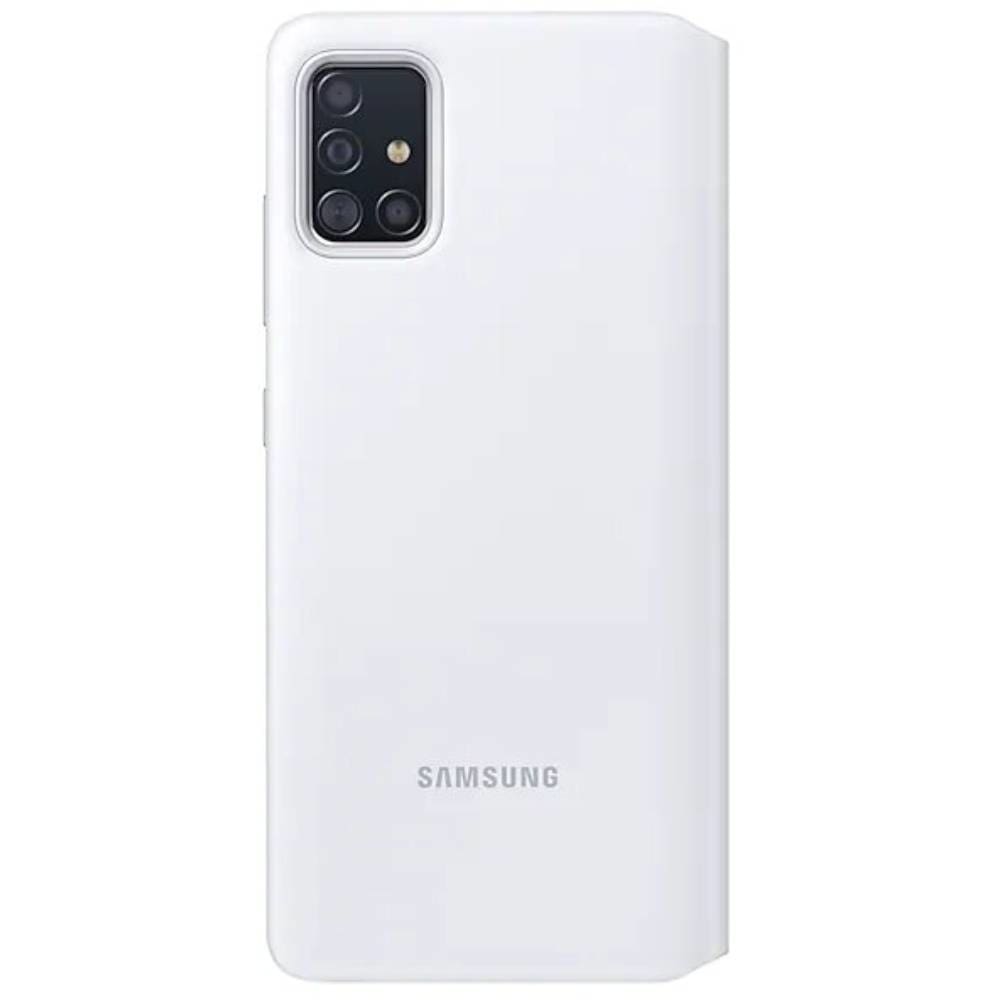 Samsung Galaxy A51 S View Wallet - White - Accessories