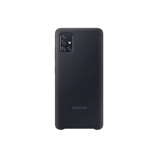 Samsung Galaxy A51 Silicone Cover - Black - Accessories
