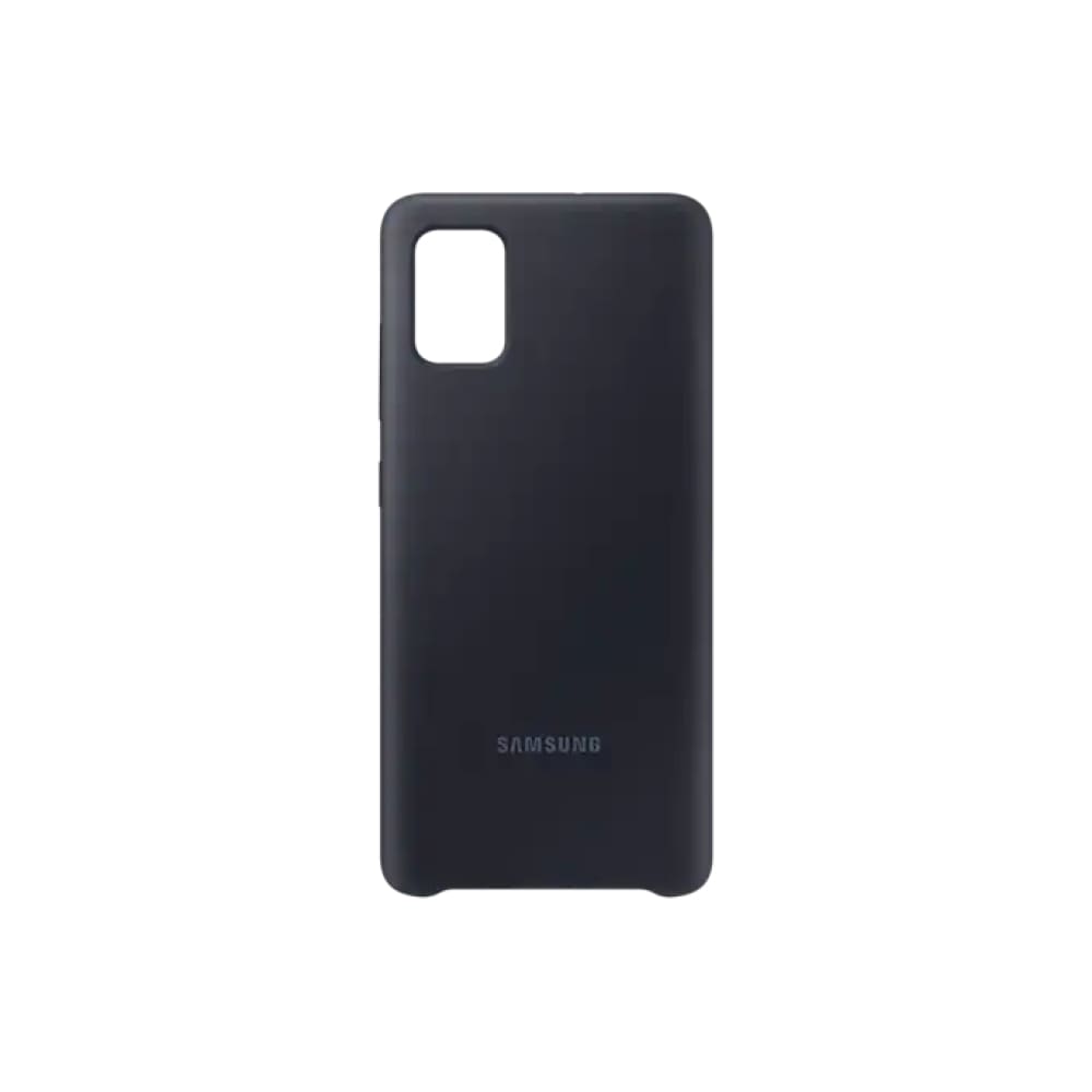 Samsung Galaxy A51 Silicone Cover - Black - Accessories