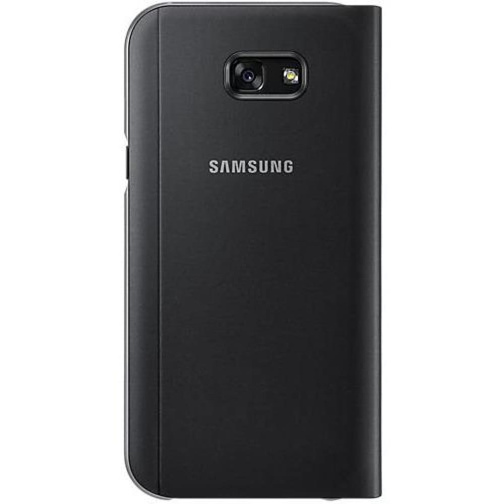 Samsung Galaxy A7 S-View Standing Cover - Black - Accessories