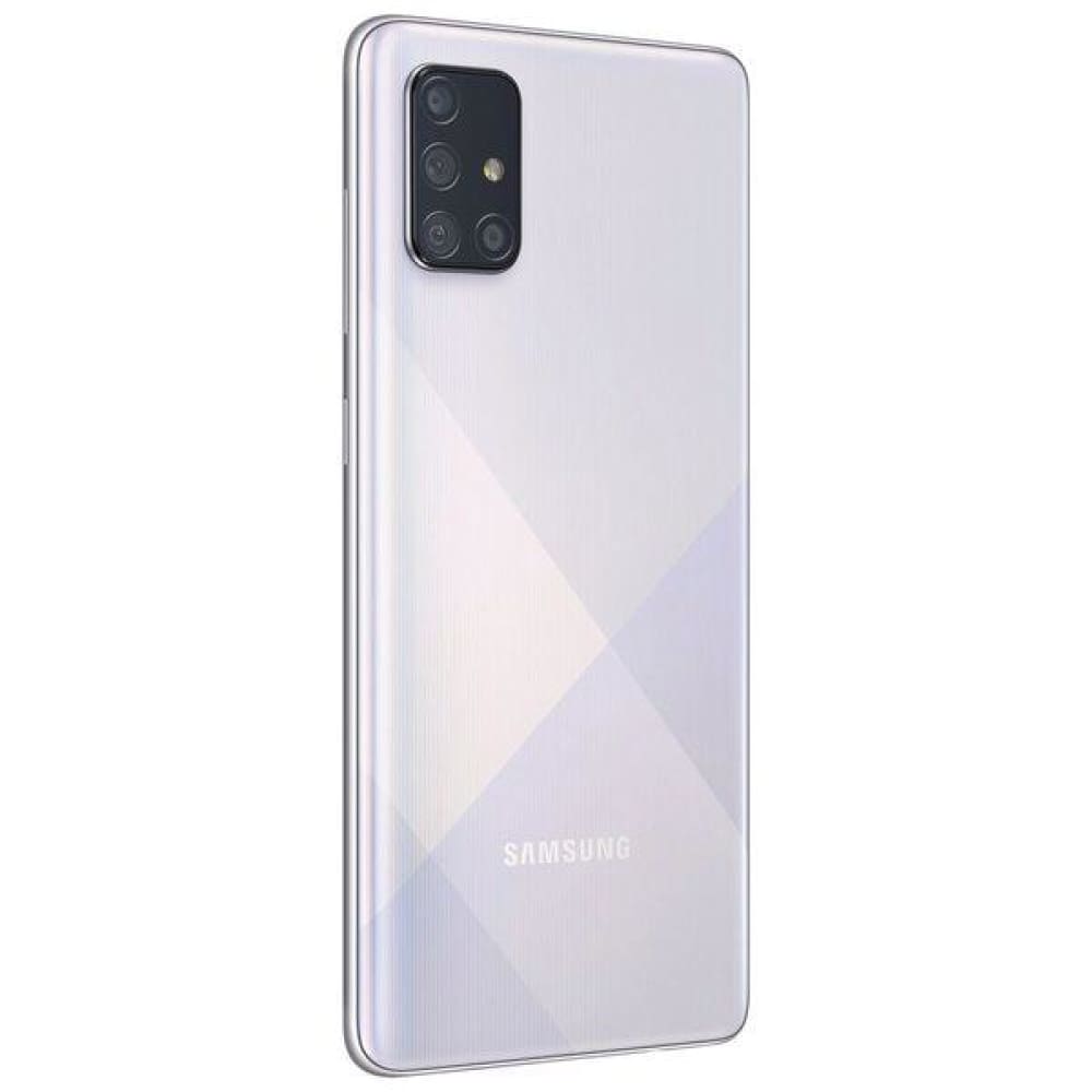 Samsung Galaxy A71 Single SIM 6GB + 128GB - Prism Crush Silver - Mobiles