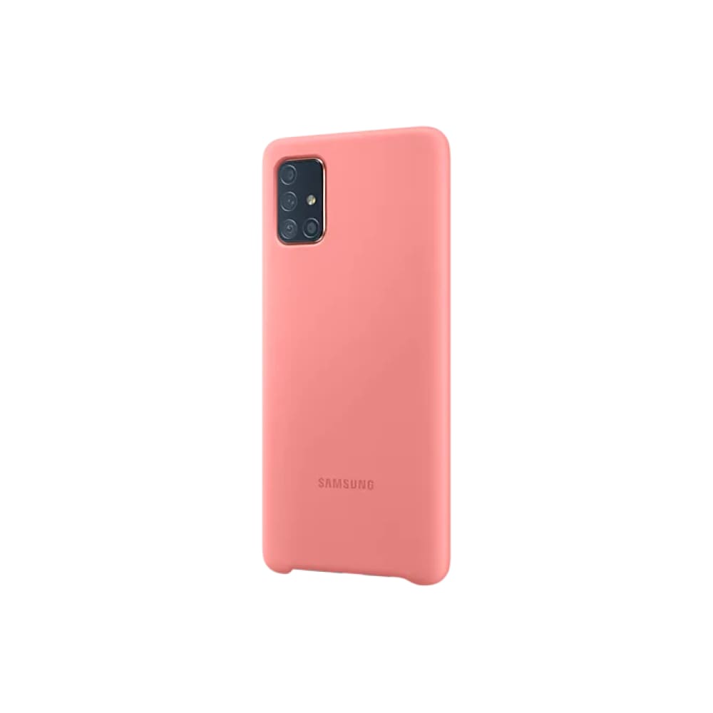 Samsung Galaxy A71 Silicone Cover - Pink - Accessories