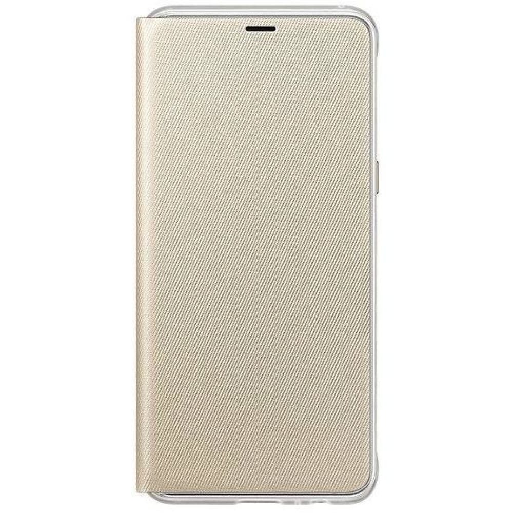 Samsung Galaxy A8 Neon Flip Cover - Gold - Accessories