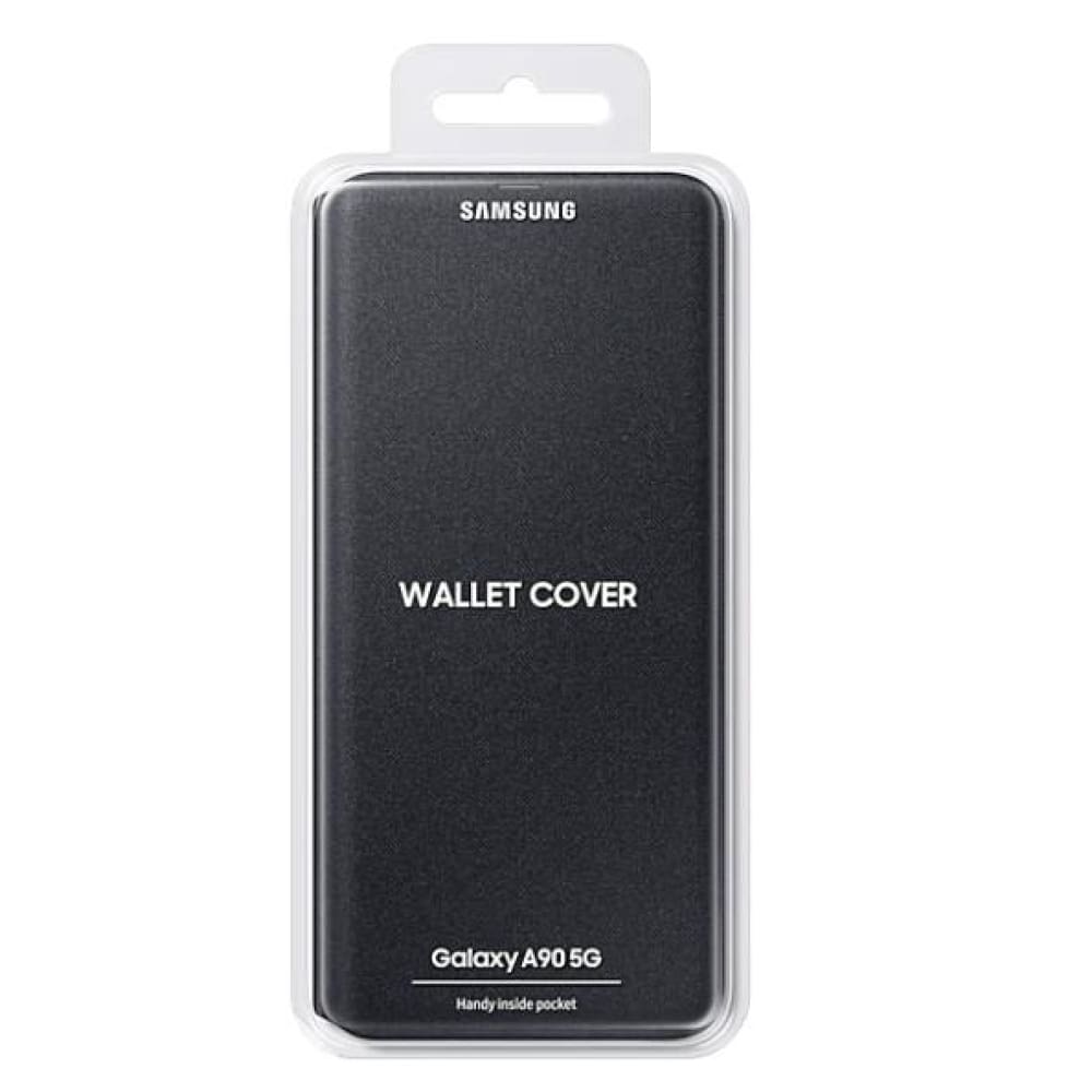 Samsung Galaxy A90 5G Wallet Cover - Black - Accessories