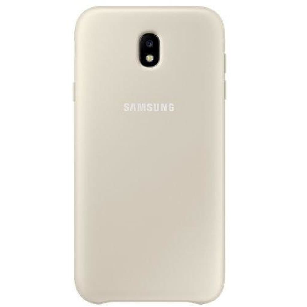 Samsung Galaxy J7 Pro Dual Layer Back Cover - Gold New - Accessories