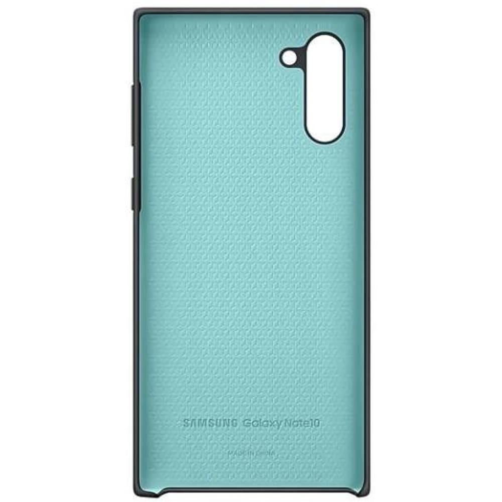 Samsung Galaxy Note 10 Silicone Cover - Black - Accessories