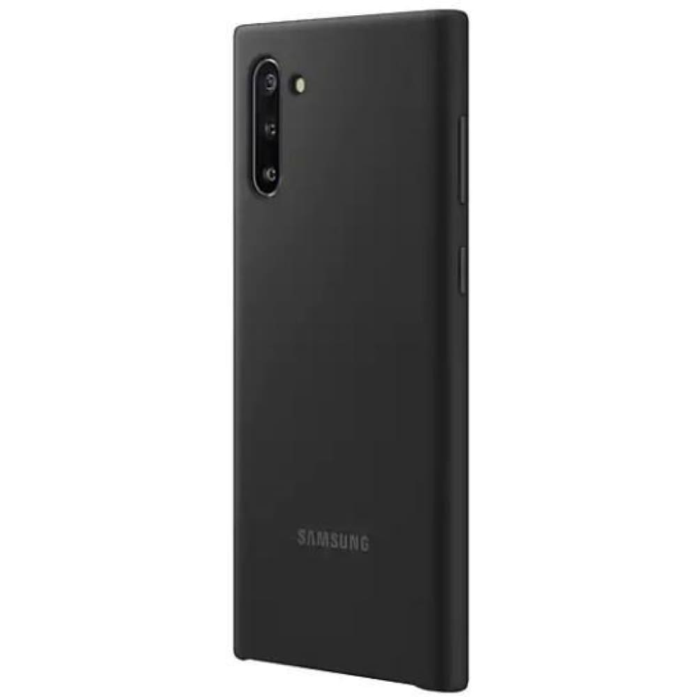 Samsung Galaxy Note 10 Silicone Cover - Black - Accessories