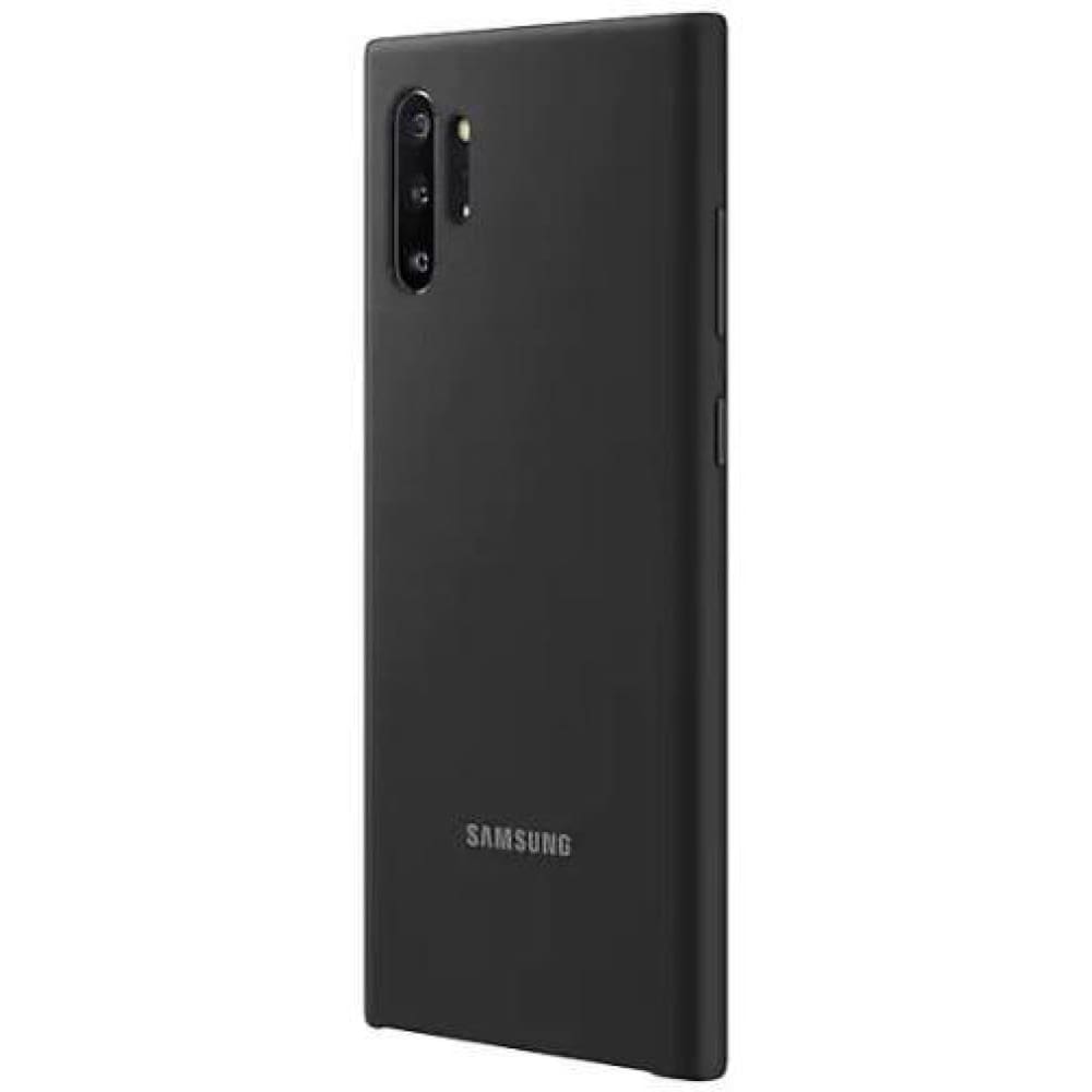 Samsung Galaxy Note 10+ Silicone Cover - Black - Accessories