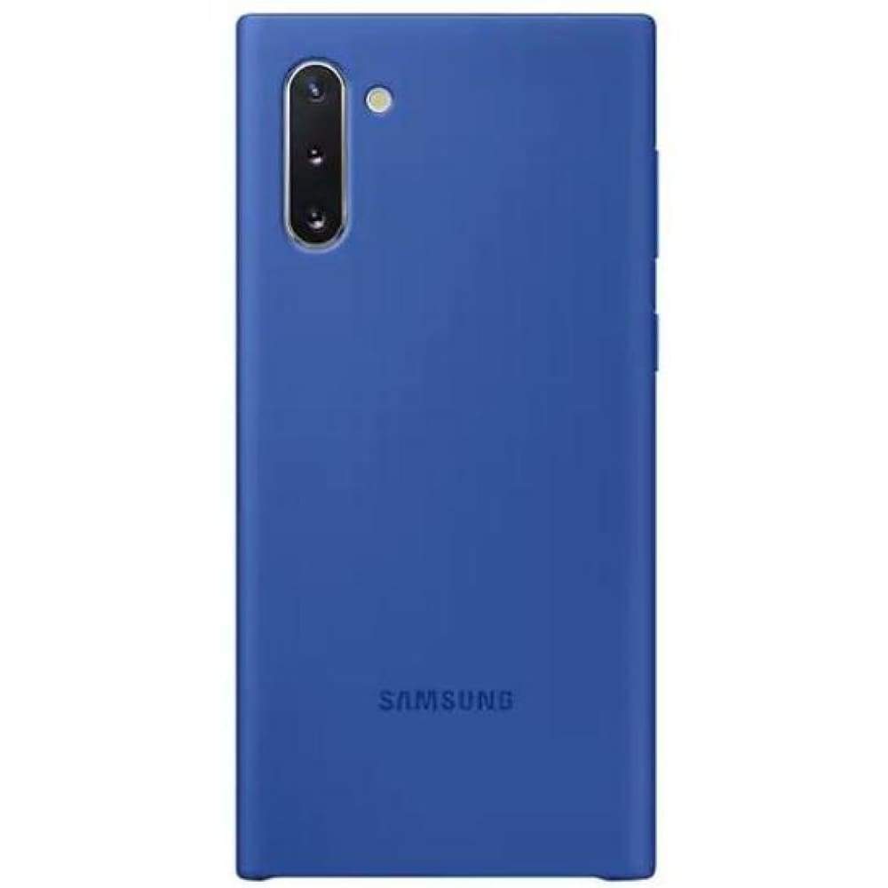 Samsung Galaxy Note 10 Silicone Cover - Blue - Accessories