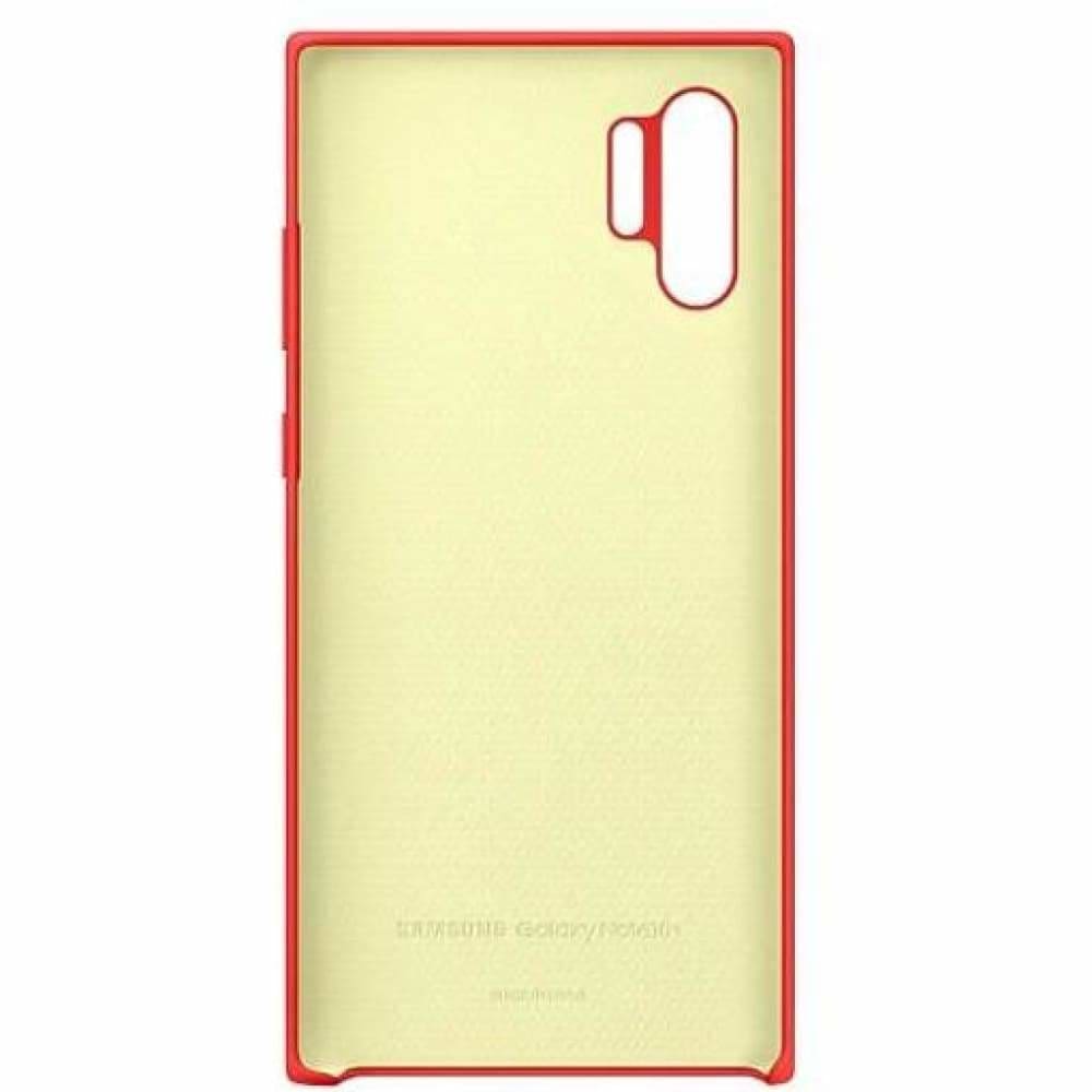 Samsung Galaxy Note 10+ Silicone Cover - Red - Accessories