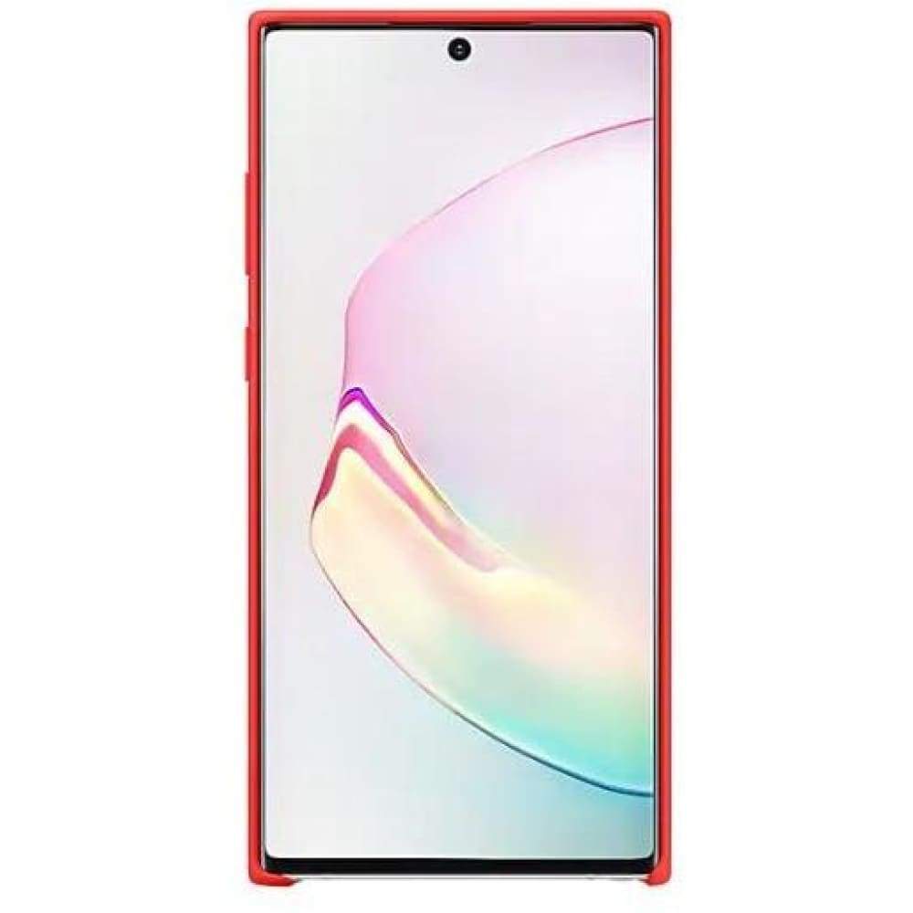 Samsung Galaxy Note 10+ Silicone Cover - Red - Accessories