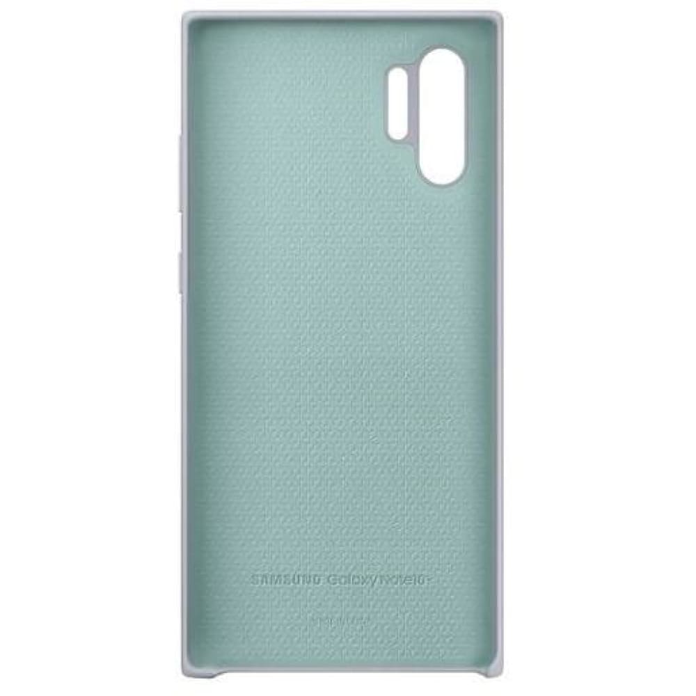 Samsung Galaxy Note 10+ Silicone Cover - Silver - Accessories