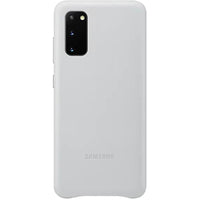 Thumbnail for Samsung Galaxy S20 Leather Cover - Silver - Accessories