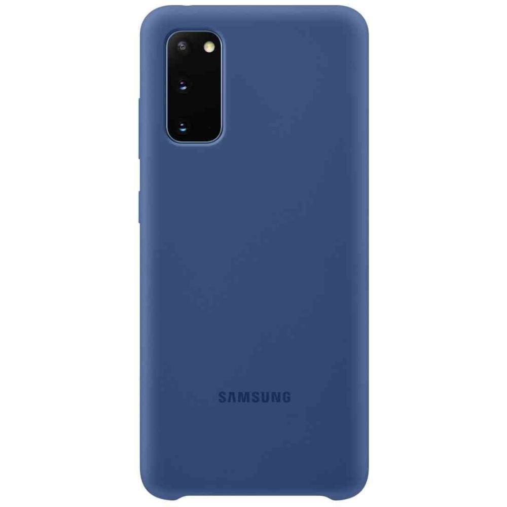 Samsung Galaxy S20 Silicone Cover - Navy Blue - Accessories