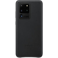 Thumbnail for Samsung Galaxy S20 Ultra Leather Cover - Black - Accessories