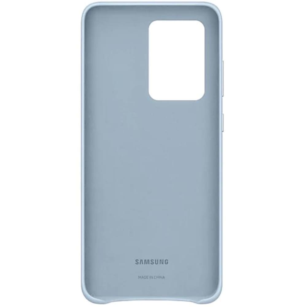 Samsung Galaxy S20 Ultra Leather Cover - Blue - Accessories