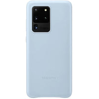 Thumbnail for Samsung Galaxy S20 Ultra Leather Cover - Blue - Accessories