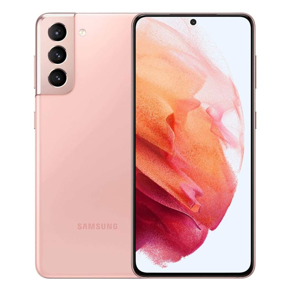 Samsung Galaxy S21 5G SINGLE + eSim 128GB + 8GB RAM Android Smartphone - Pink - Mobiles